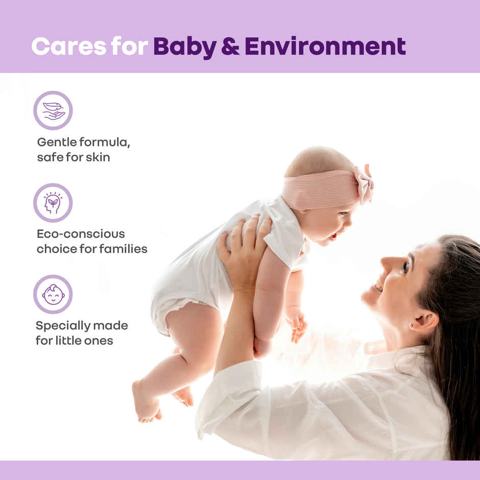R for Rabbit Hygocare Liquid Detergent Liquid Detergent White LDHC1000 Baby Care
