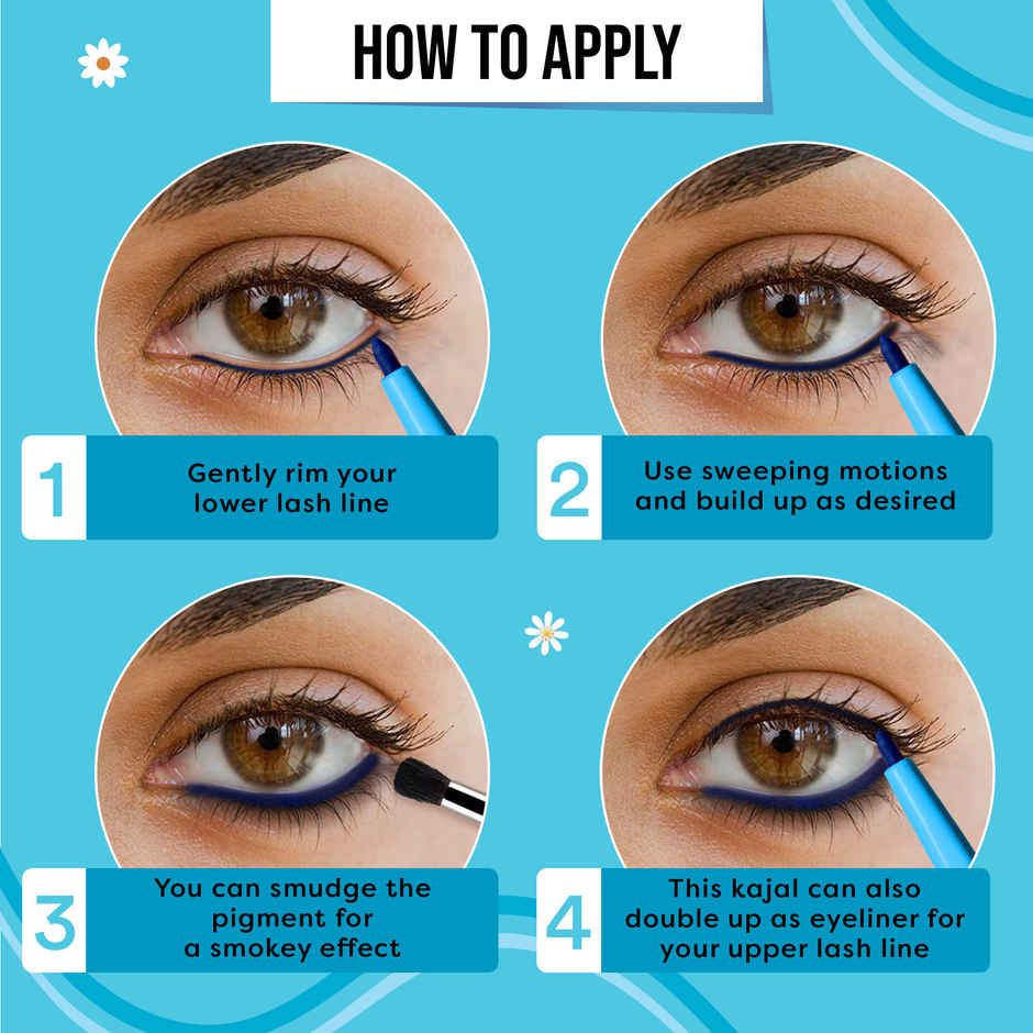 SUGAR POP Longwear Kajal- 02 Blue