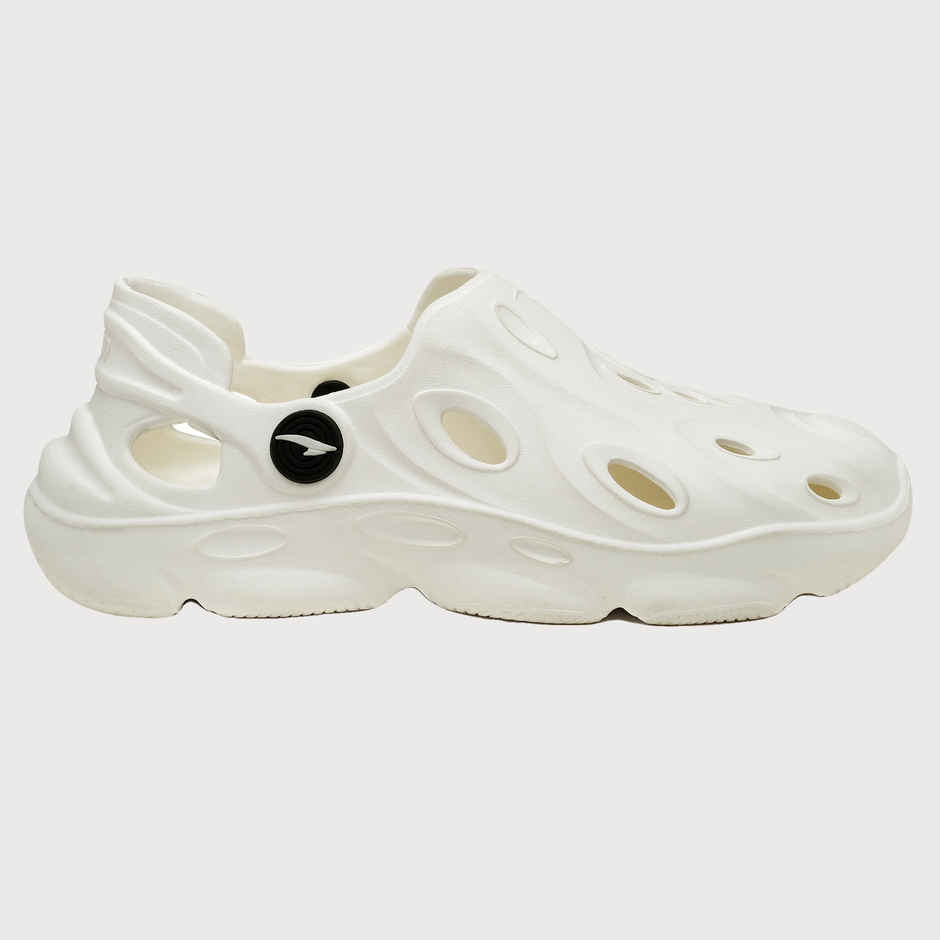 Asian Safari-02 Men Clogs Off White (UK-10)