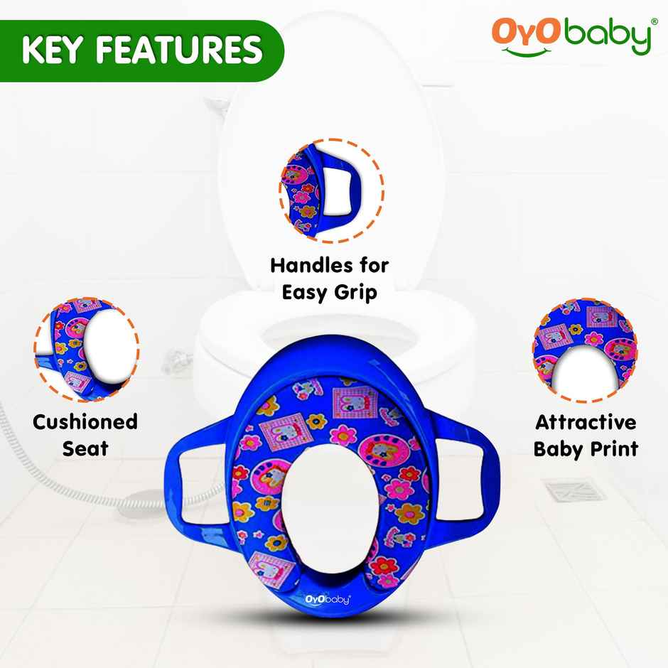 Oyo Baby Potty Seat For Potty Training Of Babies, Kids & Toddlers - Blue