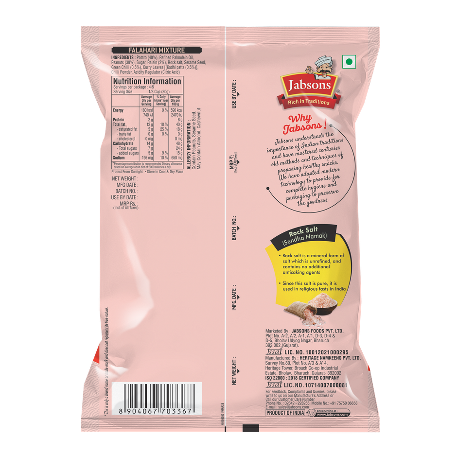 Jabsons Falahari Mixture