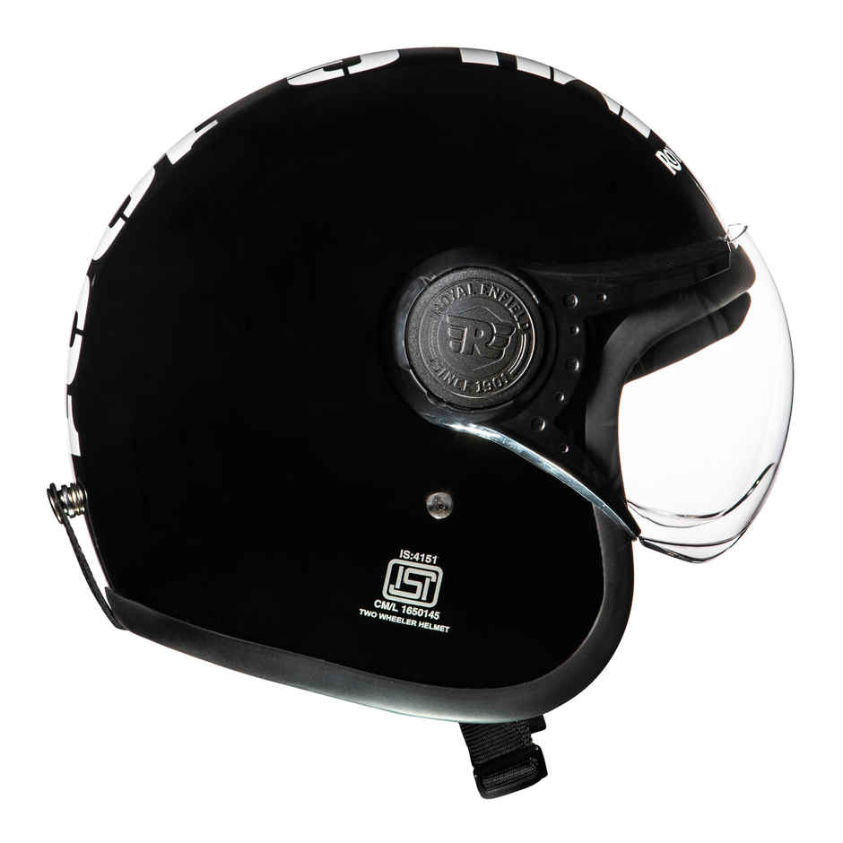 Royal Enfield Op Mlg Helmet | Gloss Black | Xl | 62 cm