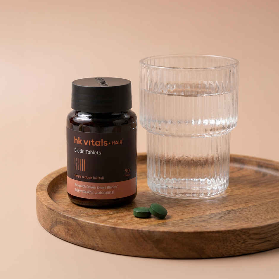 hk vitals Biotin (90 Tablets)