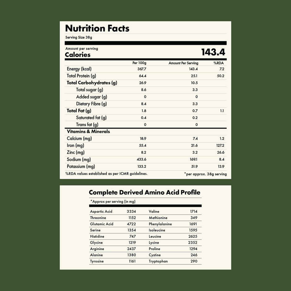 Cosmix No Nonsense Fermented Yeast Protein Kerala Vanilla Bean | 26 g Protein