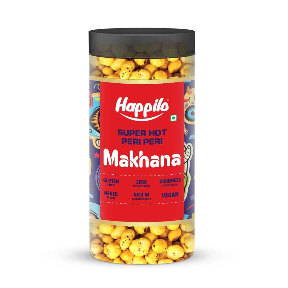 Happilo Makhana Superhot Peri Peri Jar