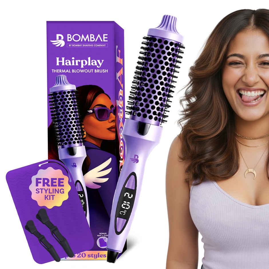 Bombae Hairplay Thermal Blowout Brush