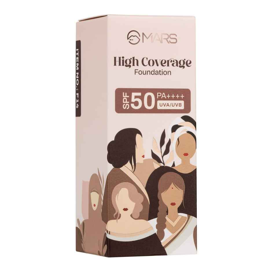 MARS Cosmetics High Coverage Liquid Foundation (Shade-05)
