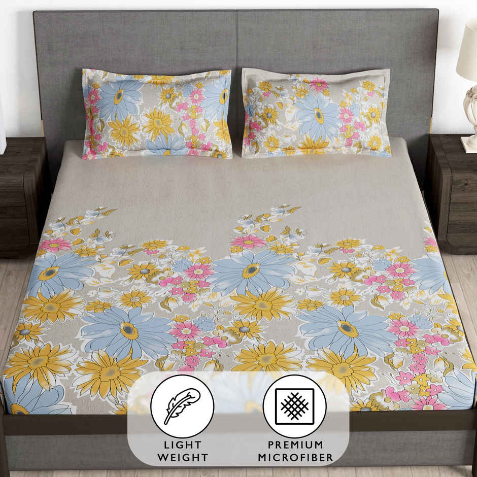 Story@Home Luxury 250 TC Premium Bedsheet | Gift Set