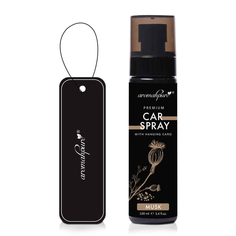 Aromahpure Premium Car Mist with card | Musk - 100 ml