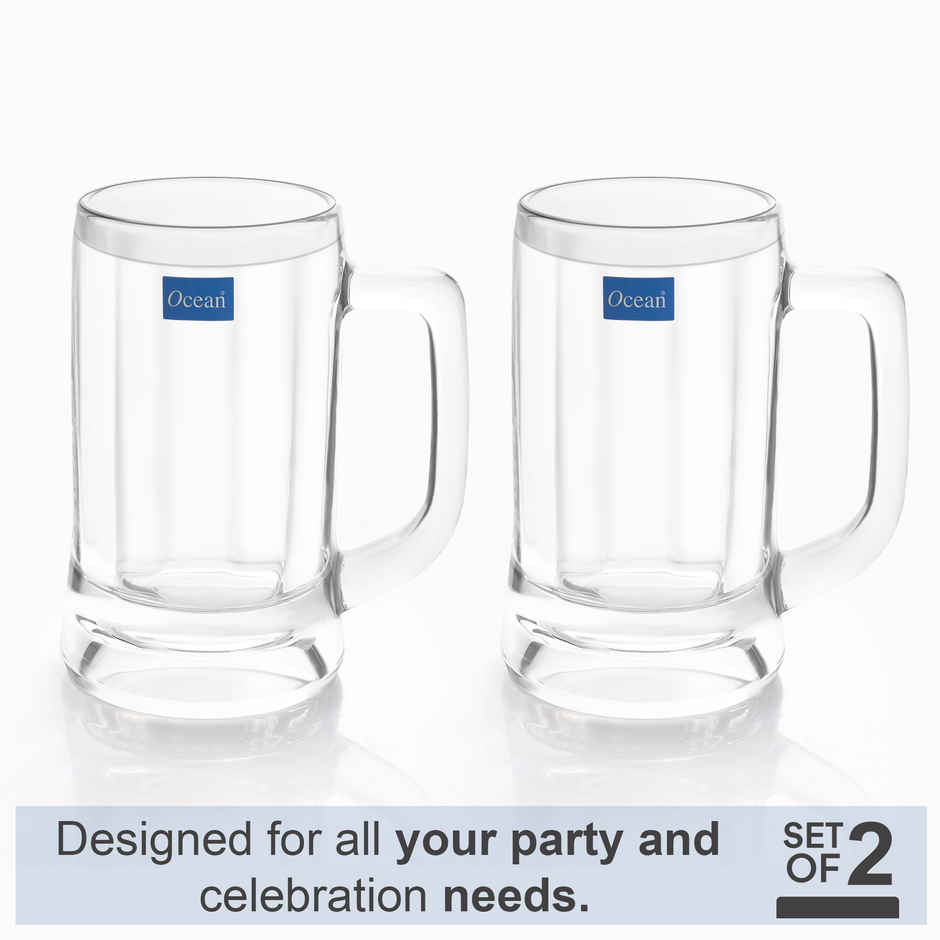 Ocean Munich Beer Mug | 355 ml | 2 pcs