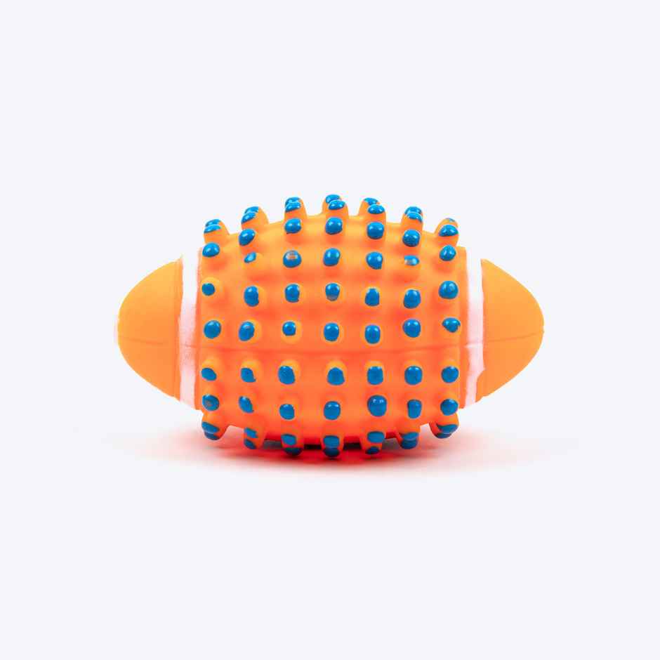 TLC Squeakster Ball Chew Toy for Dogs Orange