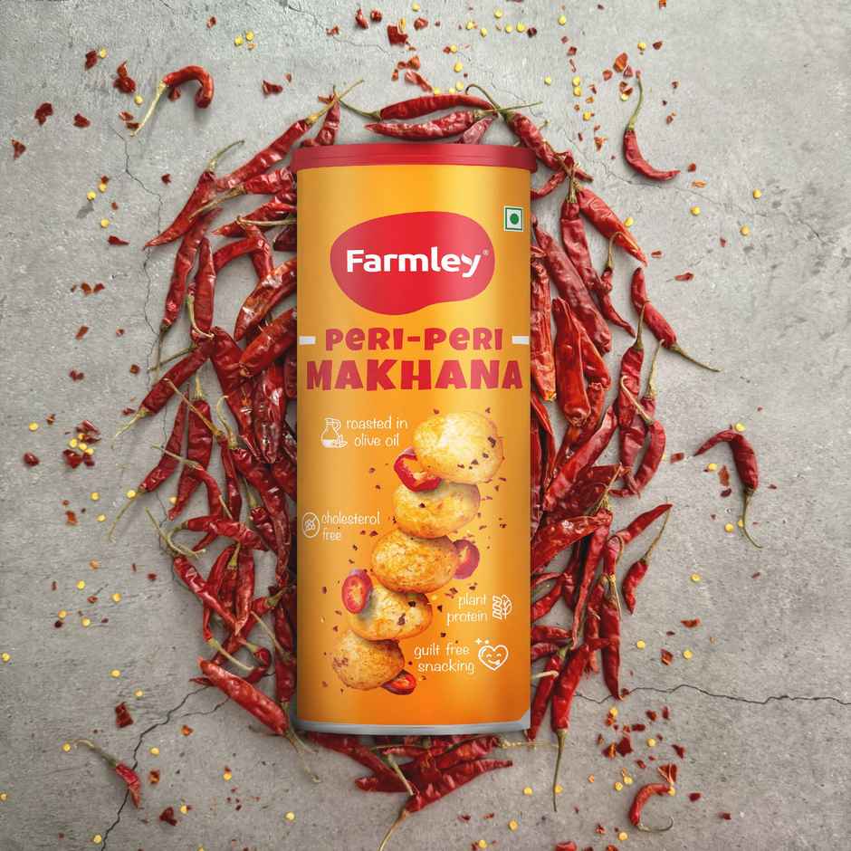 Farmley Peri Peri Makhana Roasted In Olive Oil