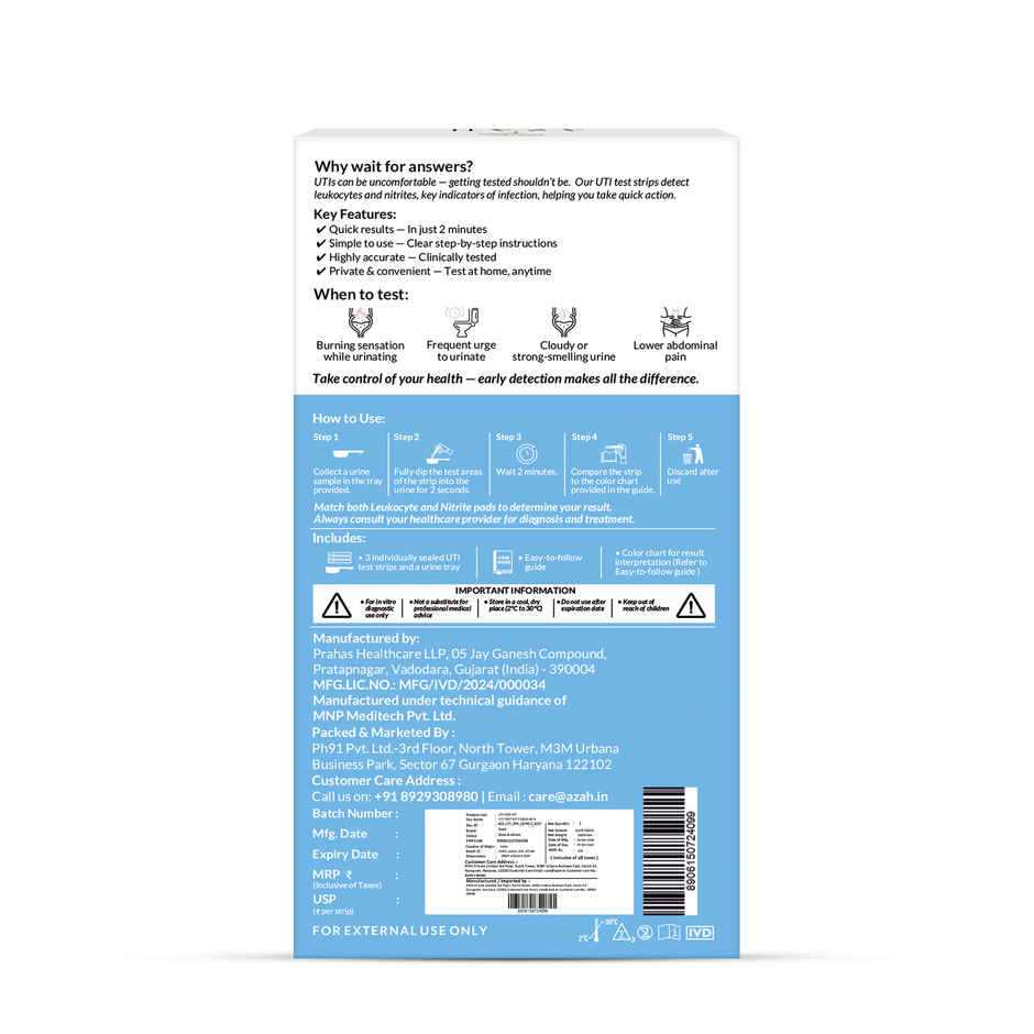 Azah UTI Test Kit