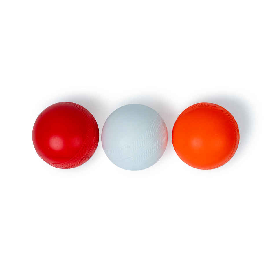 Zike Premium Plastic Cricket Balls | Assorted Color