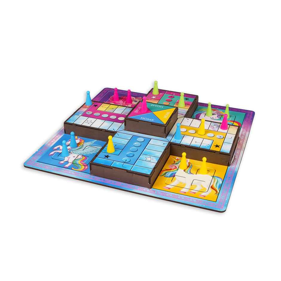 Ratna's 3D Ludo Tb | 1 Board, Dice, 16 Pawn | 3+ years