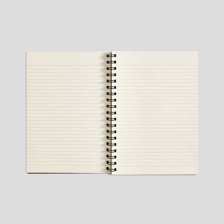 Tiger Notes Blur Series Notebook (B5 Size 25 x 18 cm, 250 Ruled Pages, Natural Shade)