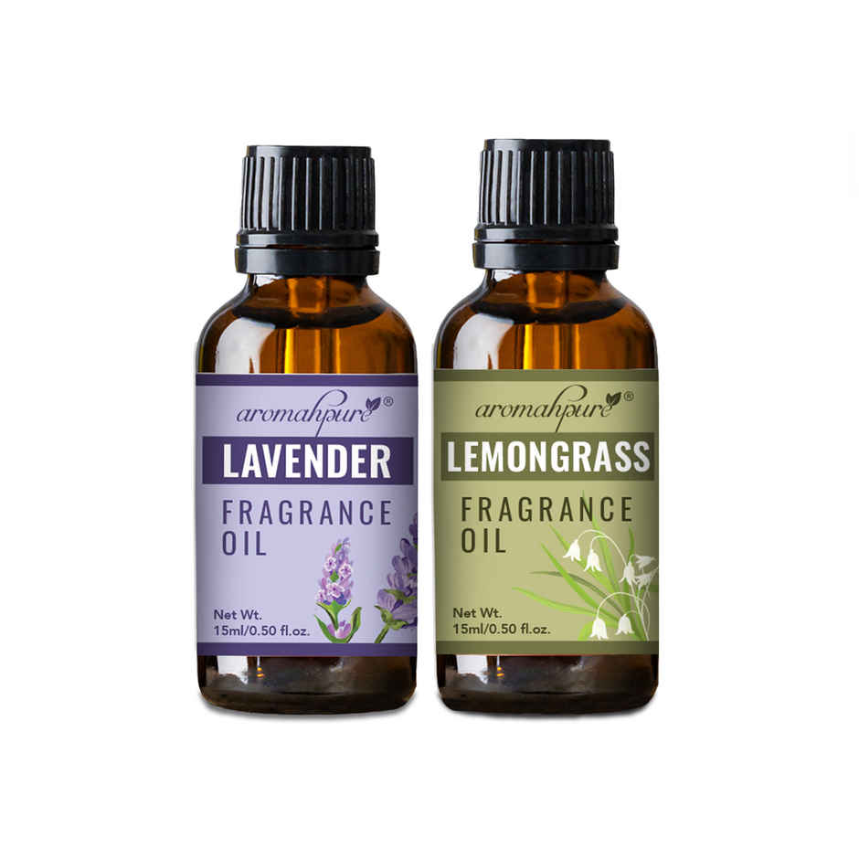 Aromahpure Fragrance Oil | Pack of 2 | Lavender | Lemongrass