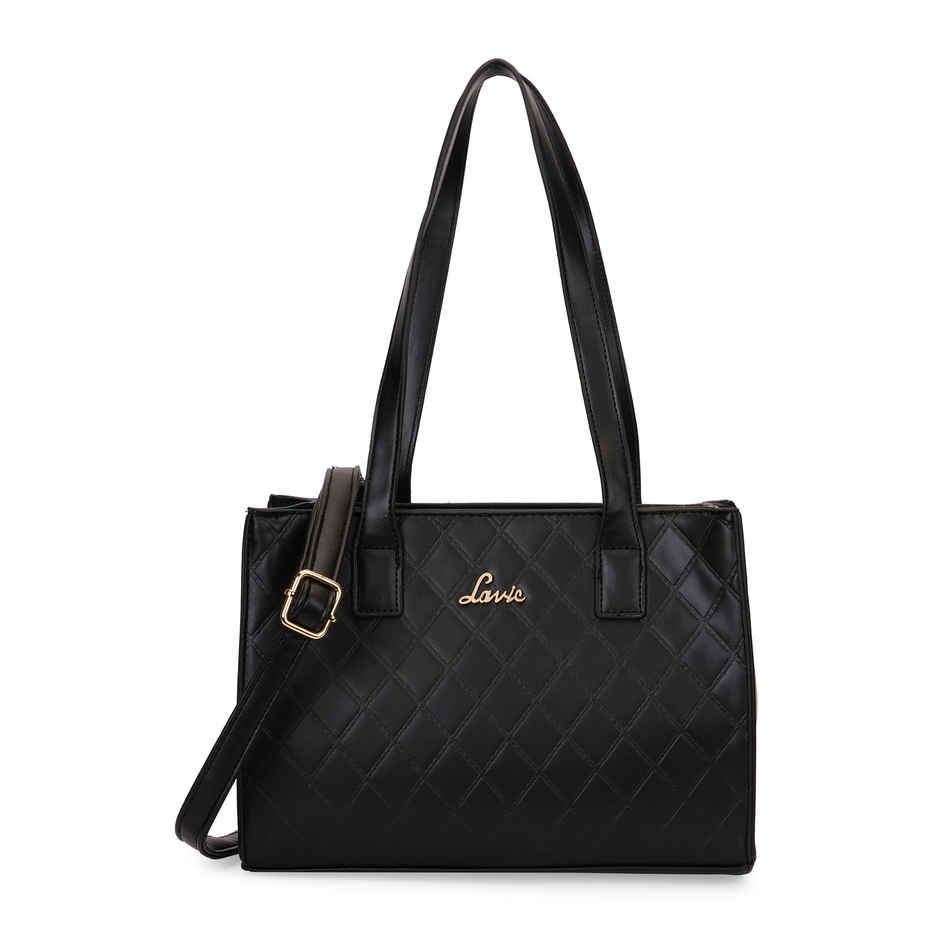 Lavie Women's Rex Satchel Handbag | Satchel Bag | Ladies purse | Shoulder Bag | Black