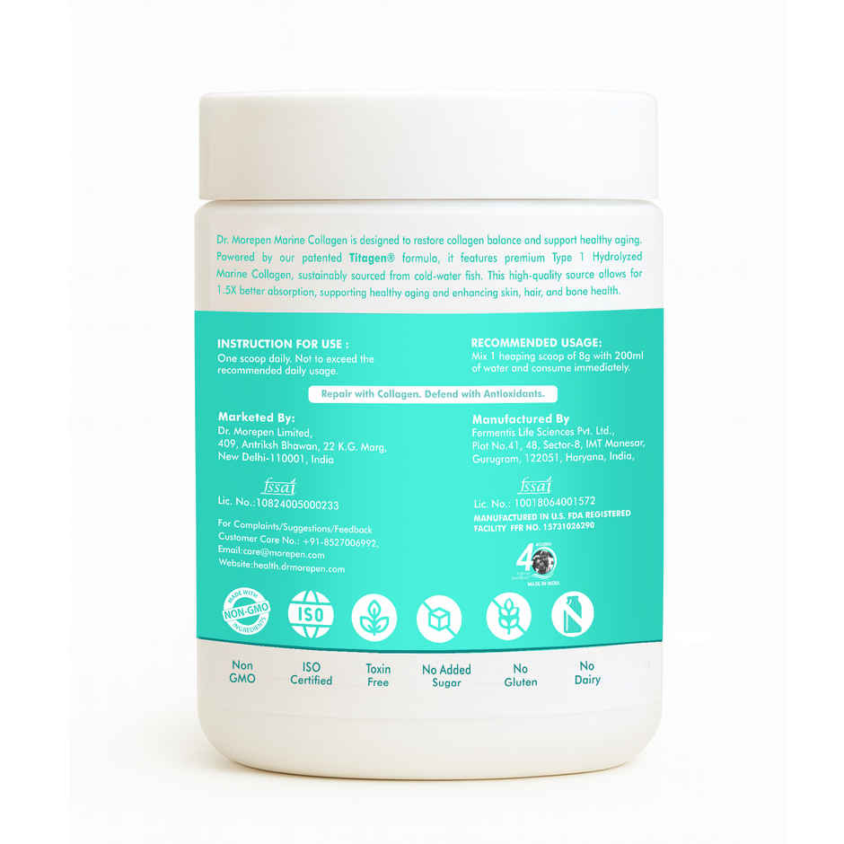 Dr. Morepen Marine Collagen | Lemon Lime