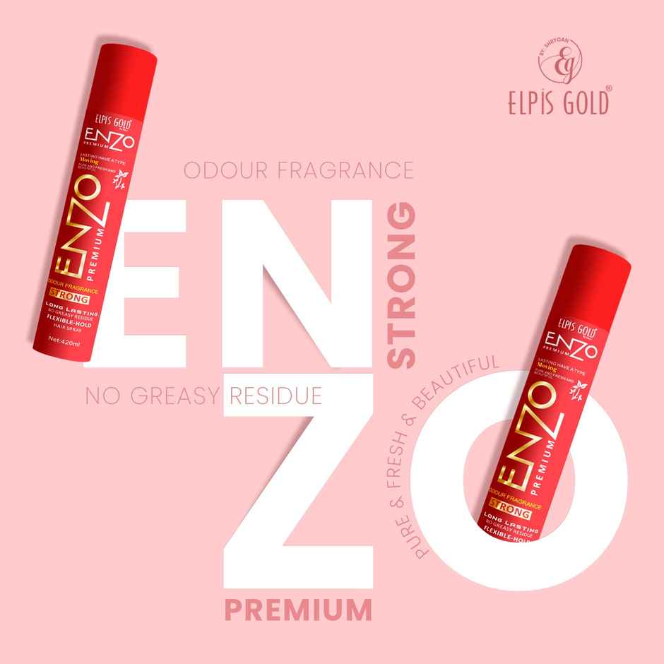 Elpis Gold by Shryoan Enzo Premium Hair Setting Spray