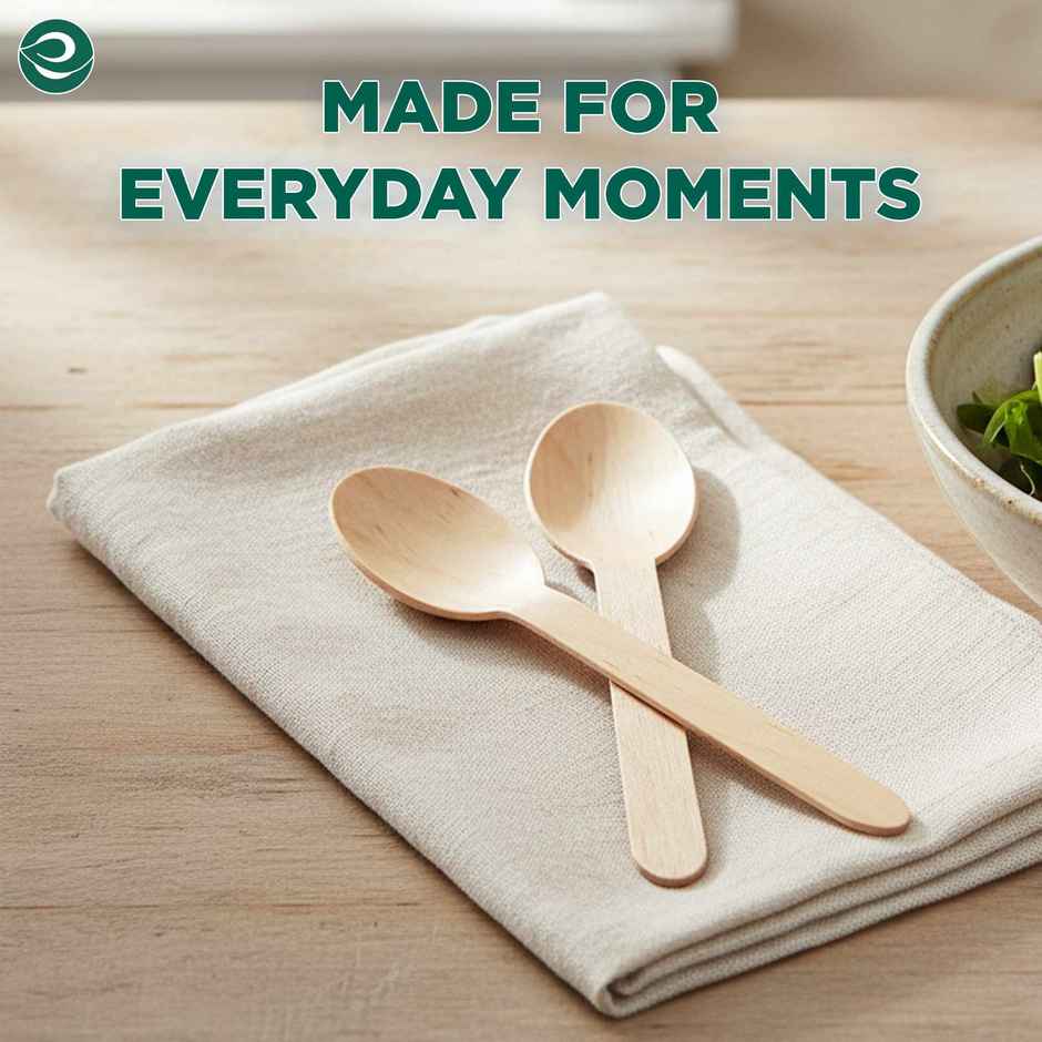 Eco Soul 160 mm | 50 Count | Disposable Spoon