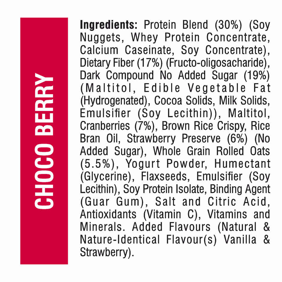 RiteBite Max Protein 10g Protein Bar Choco Berry