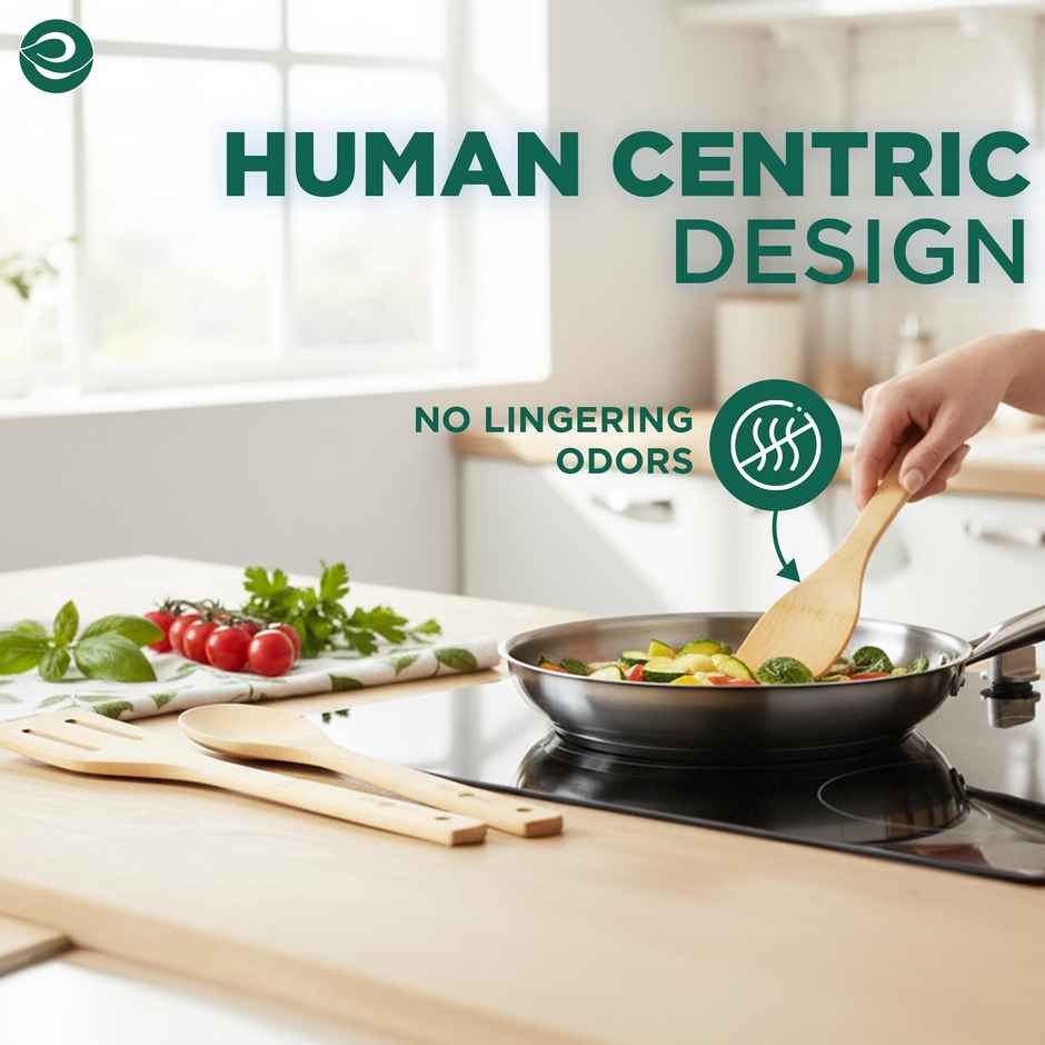 ECO SOUL Set of 3 | Bamboo Cooking Utensils