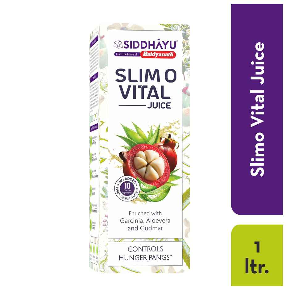Baidyanath Slimo Vital Juice | Blend Of Garcinia, Aloe Vera & Gudmar