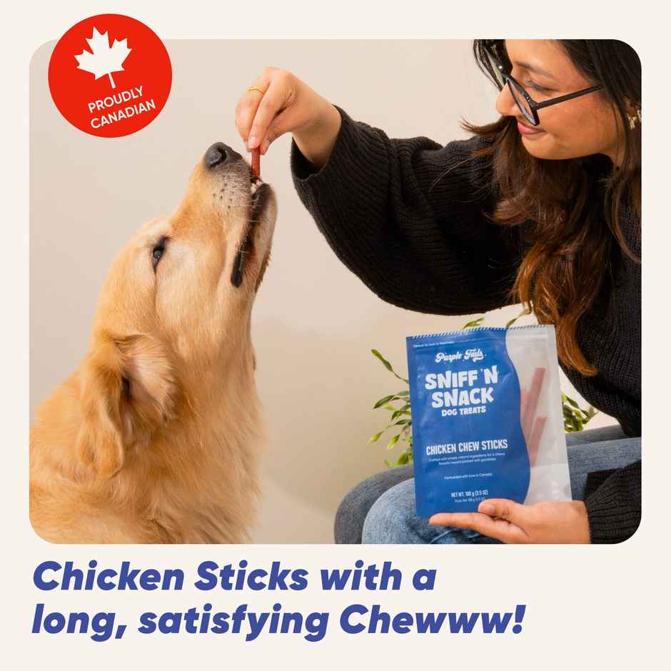 Purple Tails Chicken Chew Sticks Dog Treat