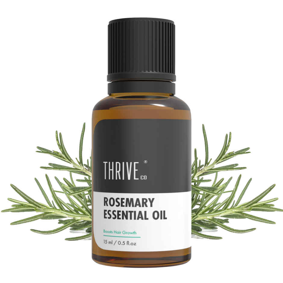 Thriveco Rosemary Essential Oil For Hair Growth & Hair Fall Control For Men & Women