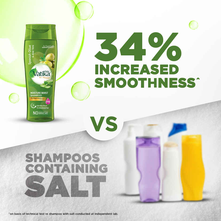 Dabur Vatika Bio Infusions Moisture Boost Shampoo