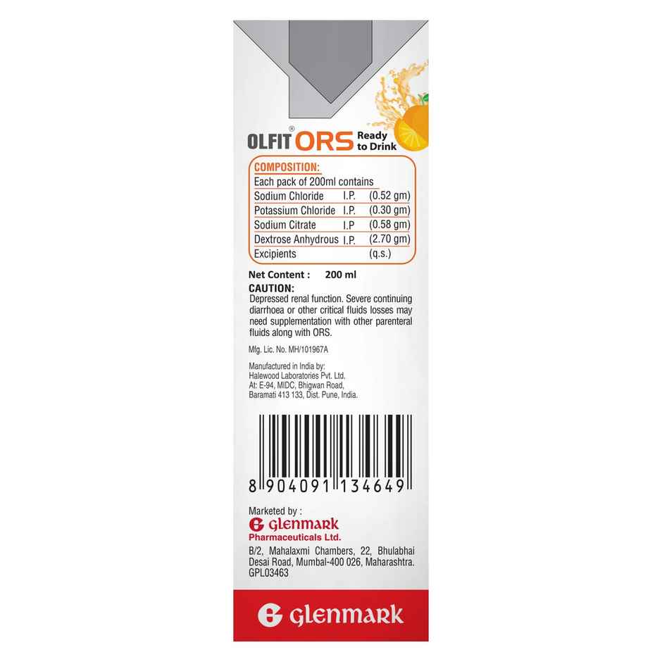 Olfit ORS Liquid-Orange GA