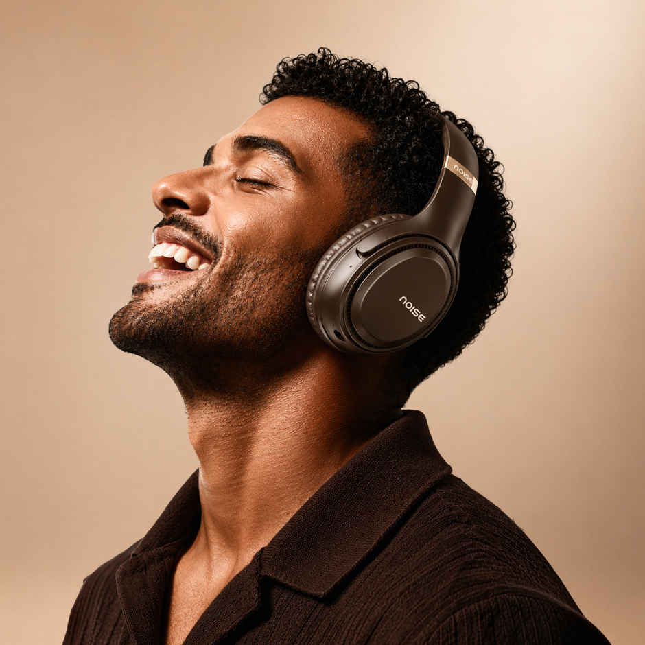 Noise Airwave Max 3 70H Playtime 40mm Driver Low latency-Upto 40ms Headphones | Carbon Black