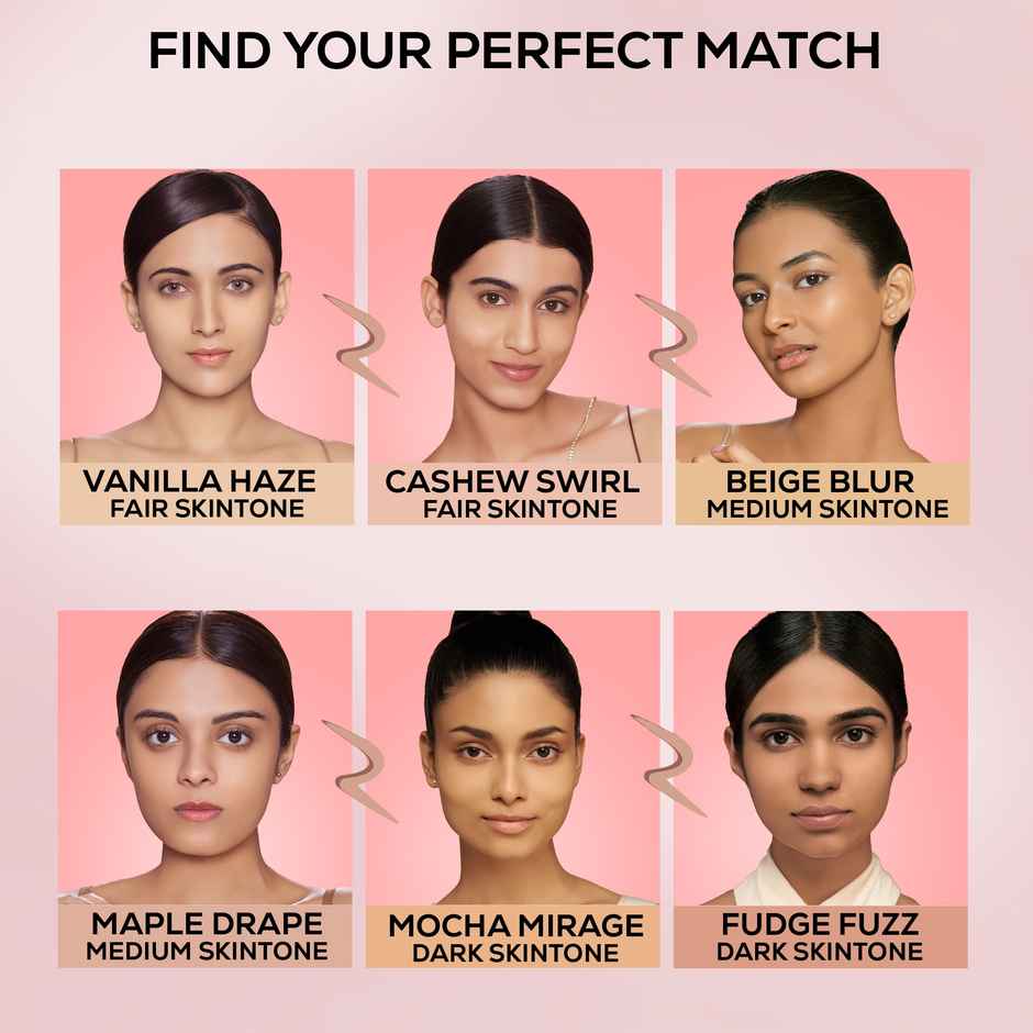 RENEE Bollywood Filter Blurring Compact 01 Vanilla Haze | Matte Finish | Blurs Pores & Blemishes