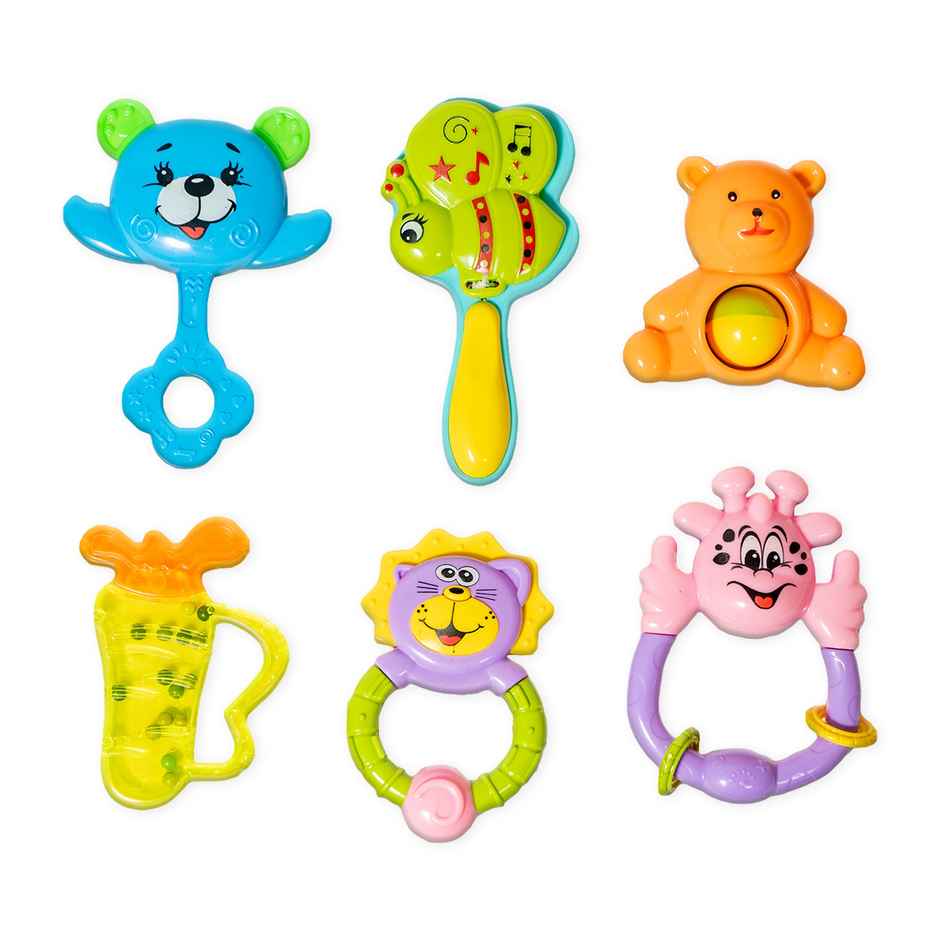 Ratna's Munchkin Rattle Set 6Pcs