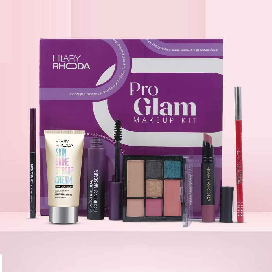 Hilary Rhoda Pro Glam Makeup Kit | Mother's day Gift Box | Makeup Combo | Best Gift for Women