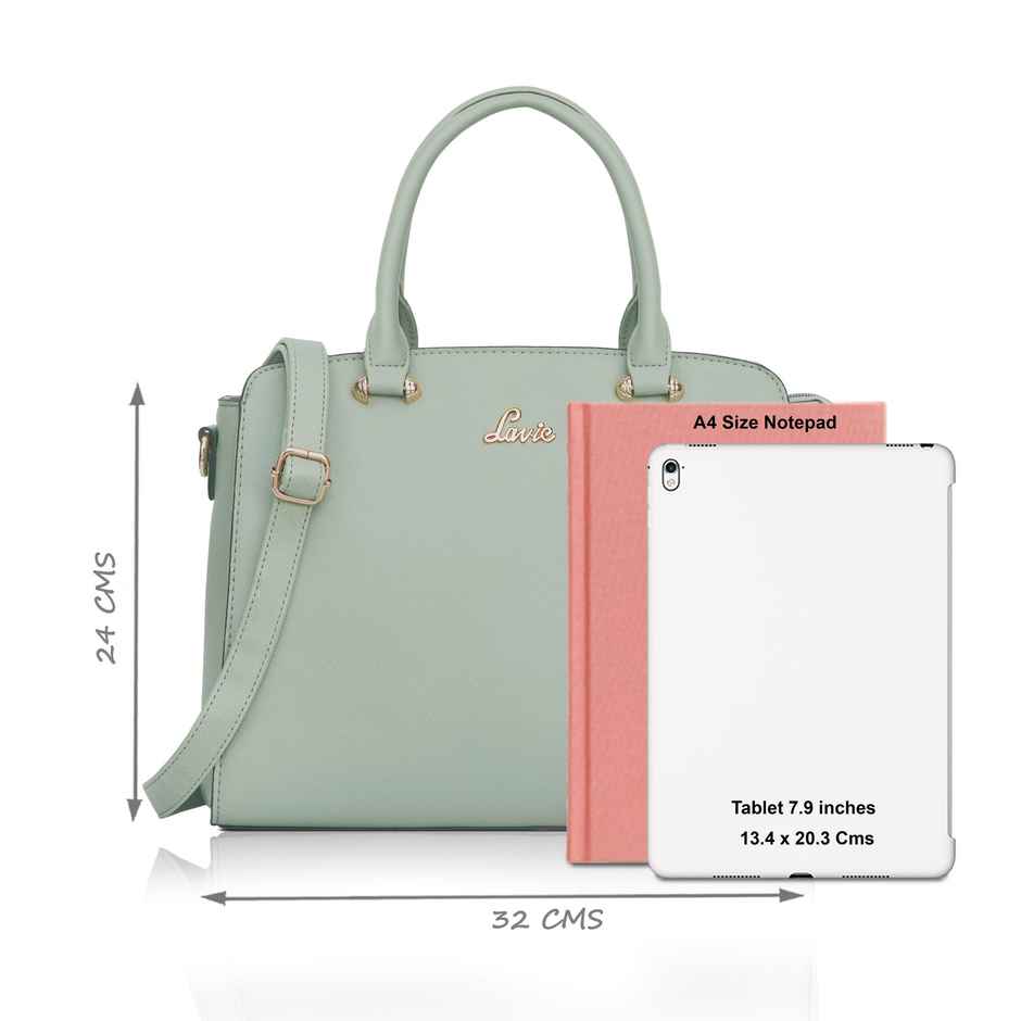 Lavie Women's Hand Bag | Medium | Mint