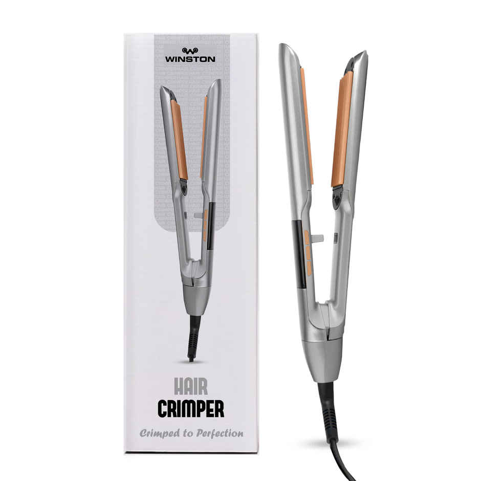 Winston Hair Crimper With Titanium Ceramic Coating Plate, and Fast Heating