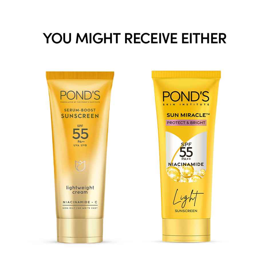 POND'S Serum boost Sunscreen cream SPF 55