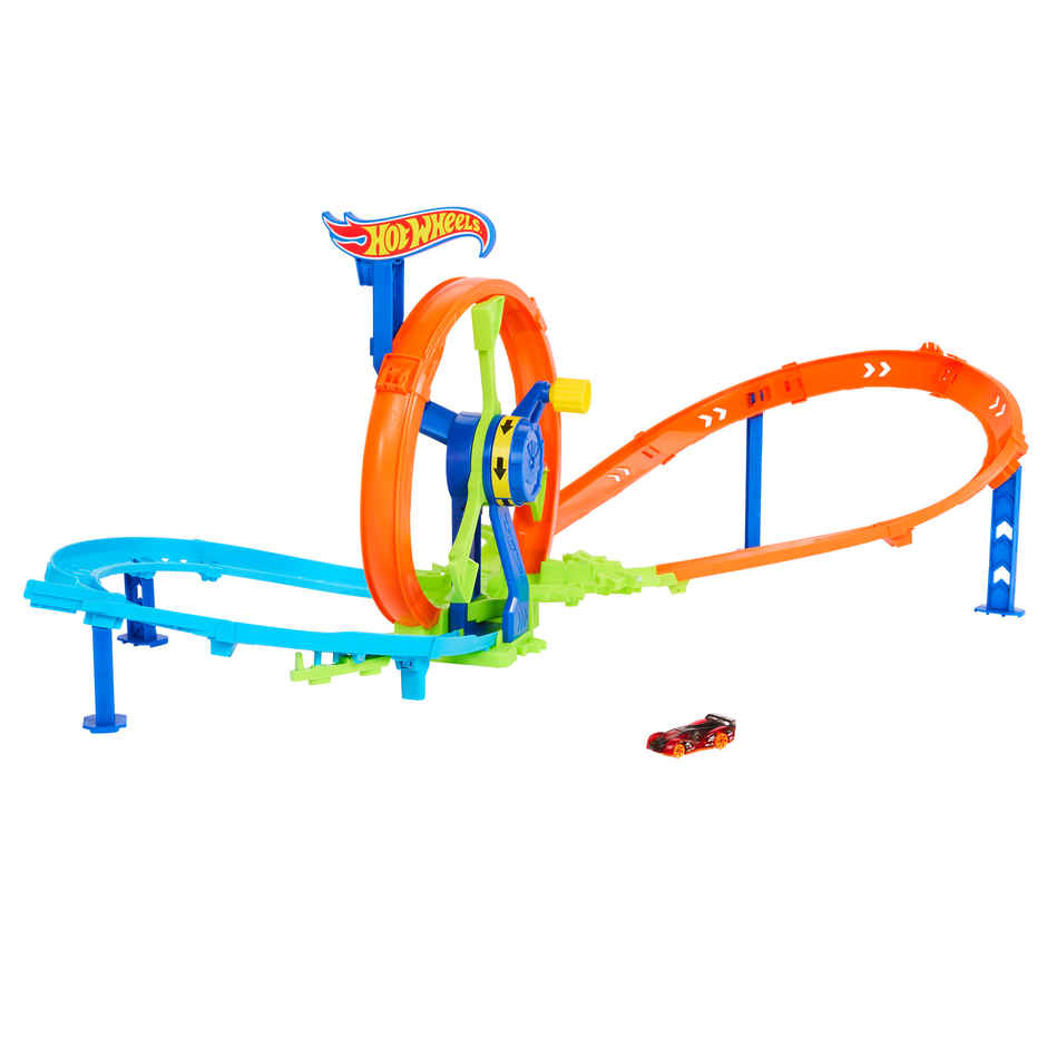 Hot Wheels Rapid Launch Loop Track Playset