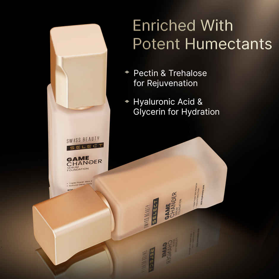 Swiss Beauty Select Game Changer Serum Lightweight Foundation - 06 Sunlit Beige