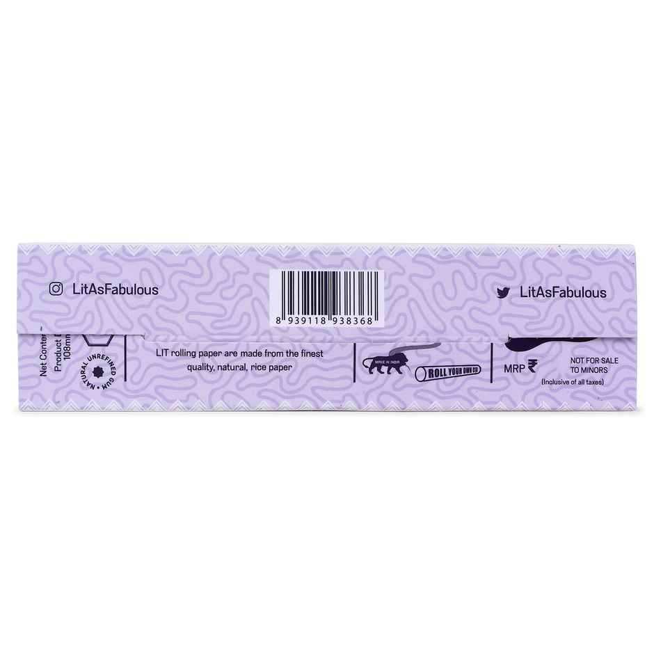 LIT ELITe Pack Purple Rolling Paper