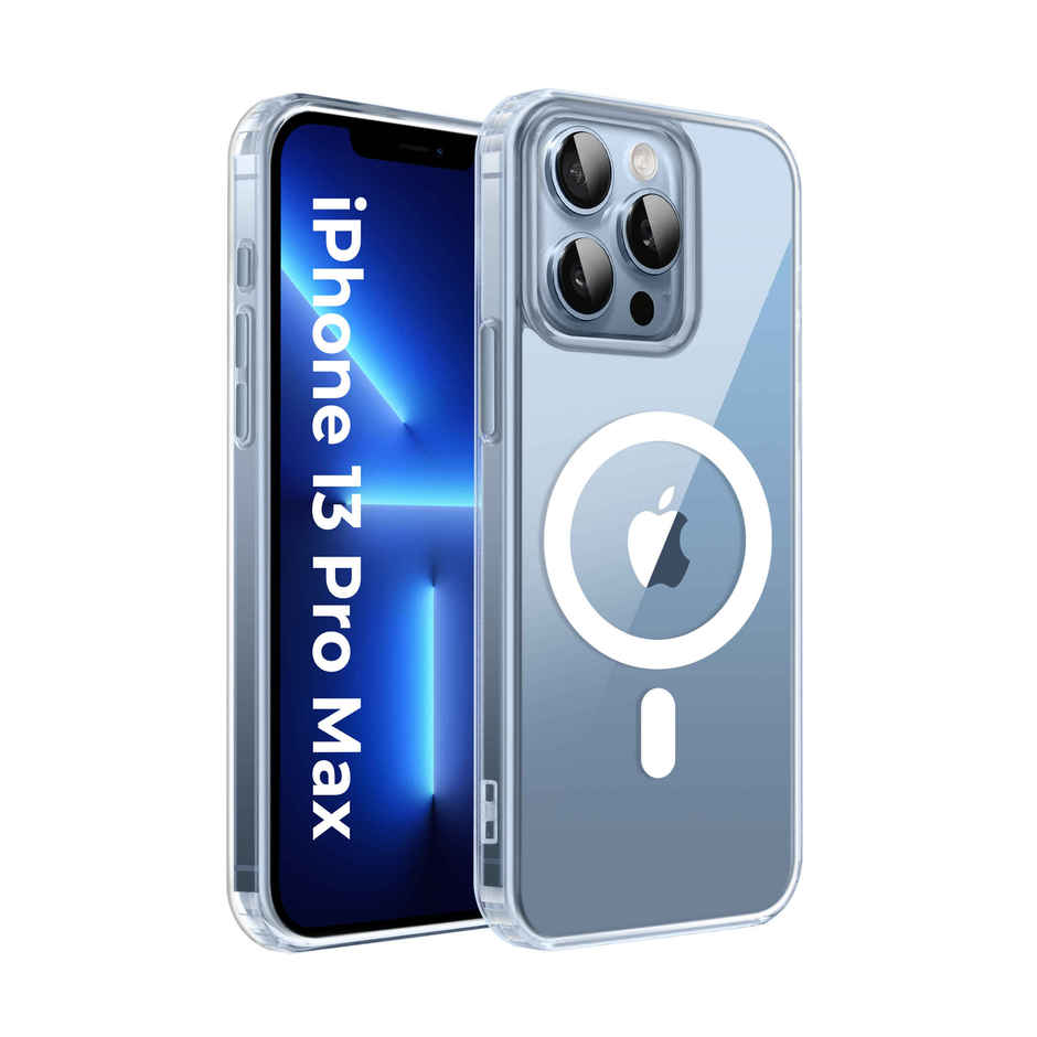 Artistque Case for Iphone 13 Pro Max Back Cover - Transparent Clear Magsafe