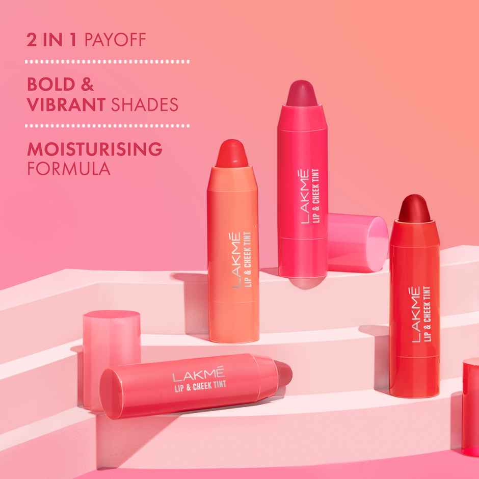 Lakme Lip Love Lip & Cheek Tint Pretty Pink