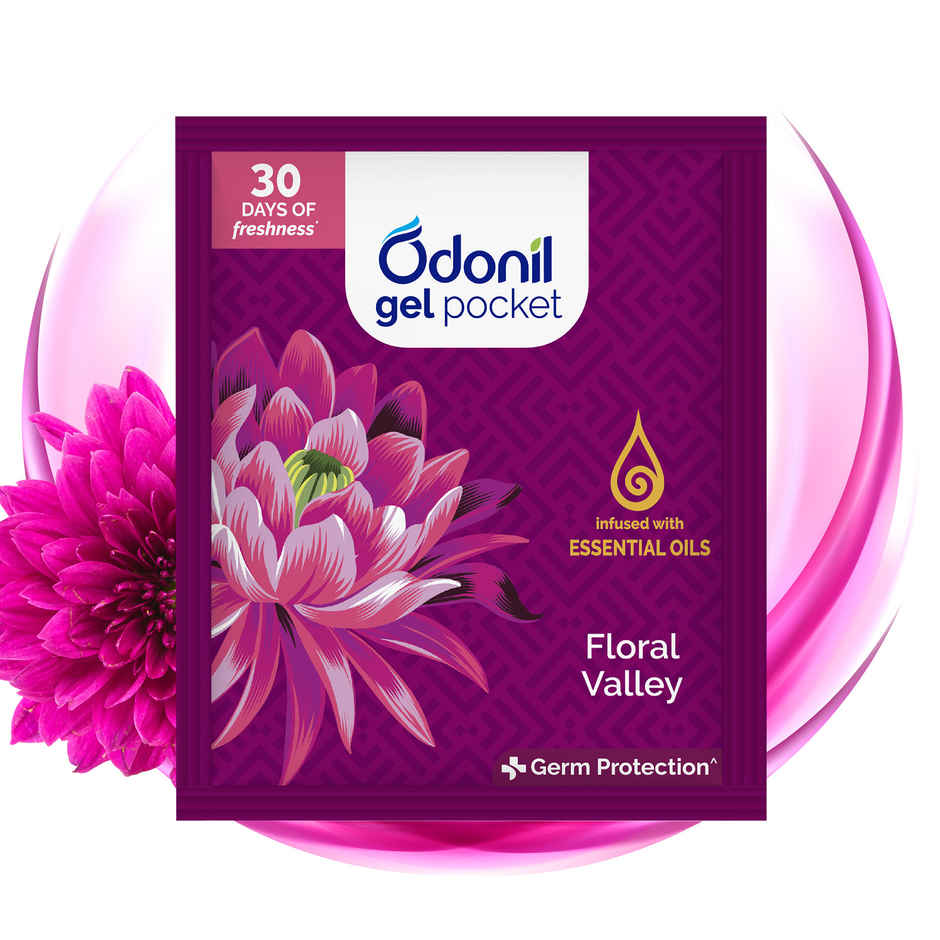 Odonil Floral Valley Gel Pocket Combo 