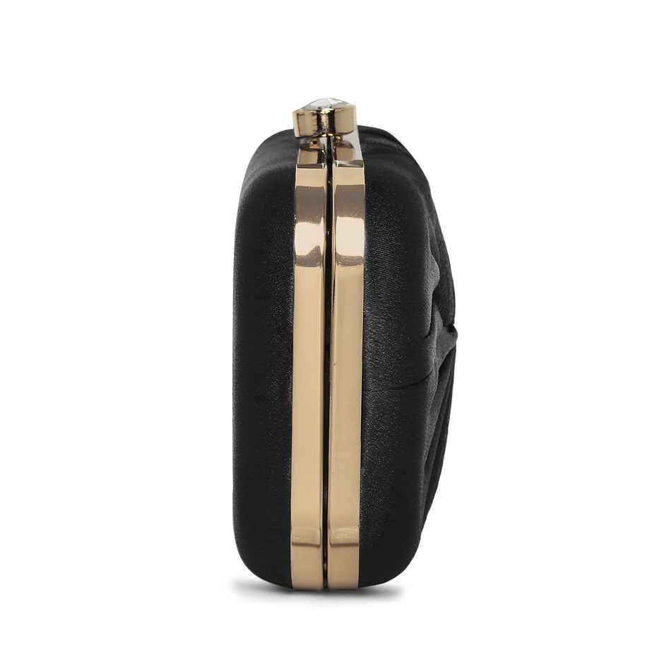 Lavie Women's Cheer Framed Clutch | Ladies Purse | Black