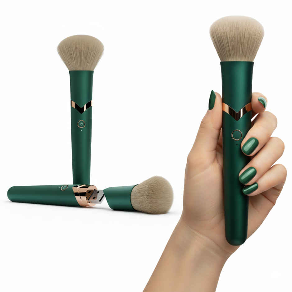QIBOX Portable Waterproof Makeup Brush Personal Body Massager