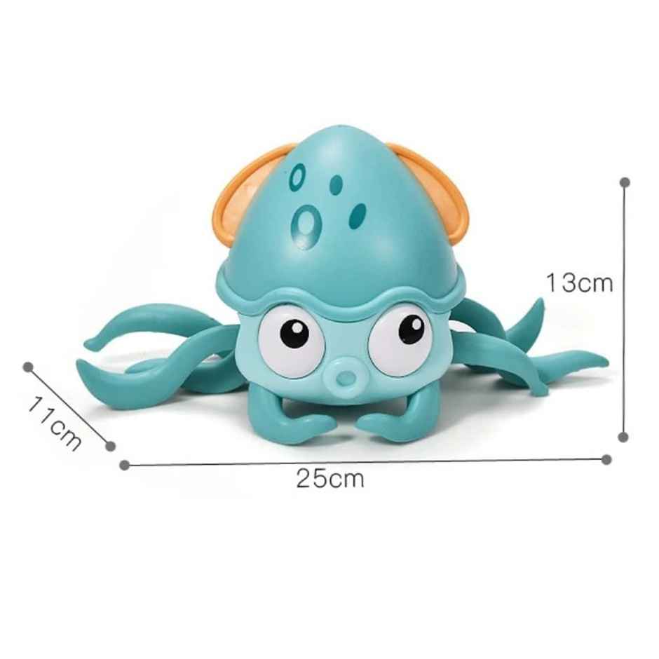 Toybharat Musical Dancing And Crawling Octopus Toy | Robot | Battery Operated Toys | Assorted