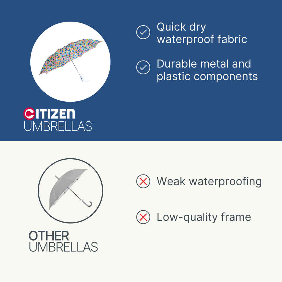 Citizen Print Umbrella | 21 Inch | 2 Fold