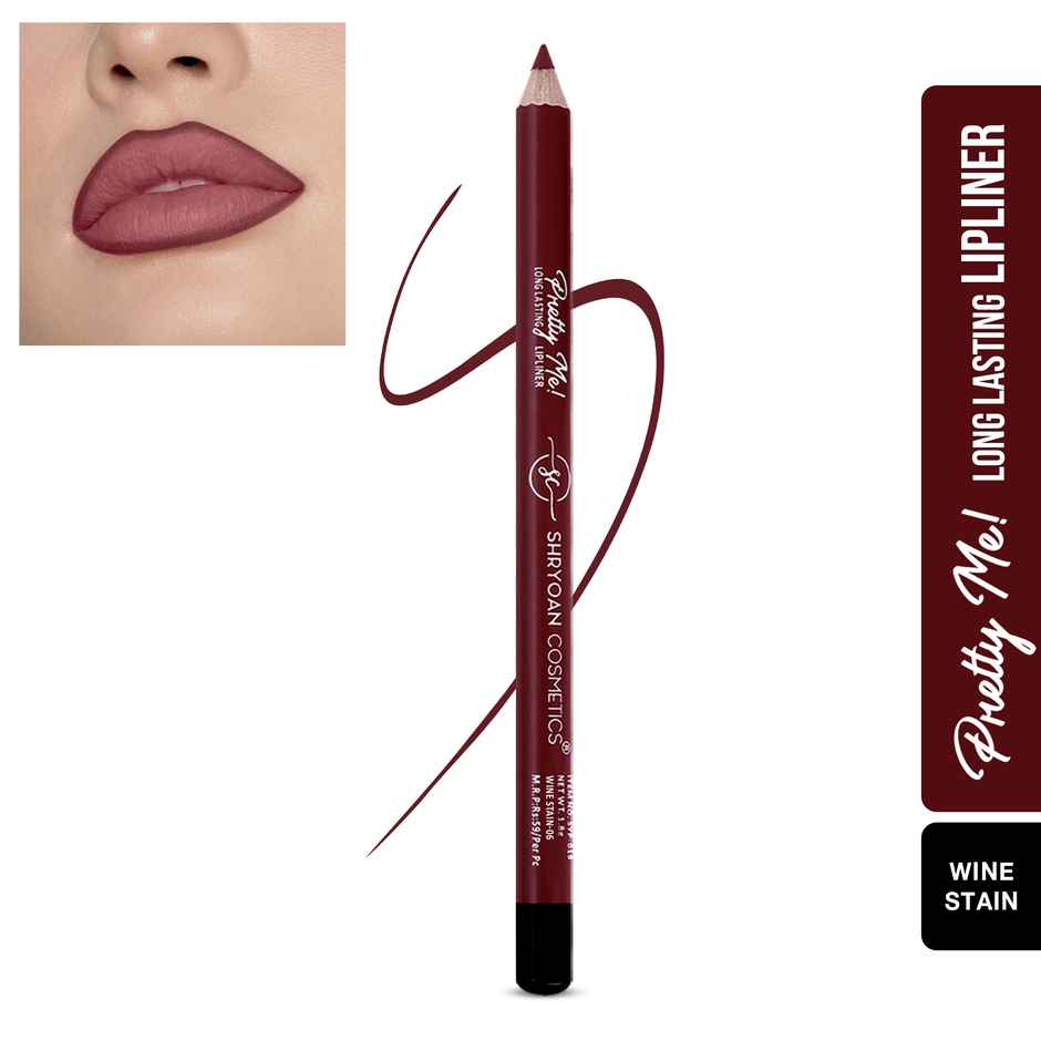 Shryoan Pretty Me Bold Lipliner & Eye Liner Pencil - Wine Stain